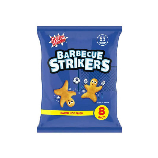 Golden Wonder Barbecue Strikers (12 Packs x 12g)